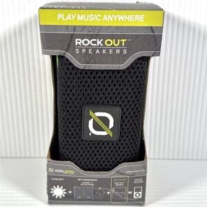 Goal Zero Rock Out Portable Speakers High Base (Black/Green)